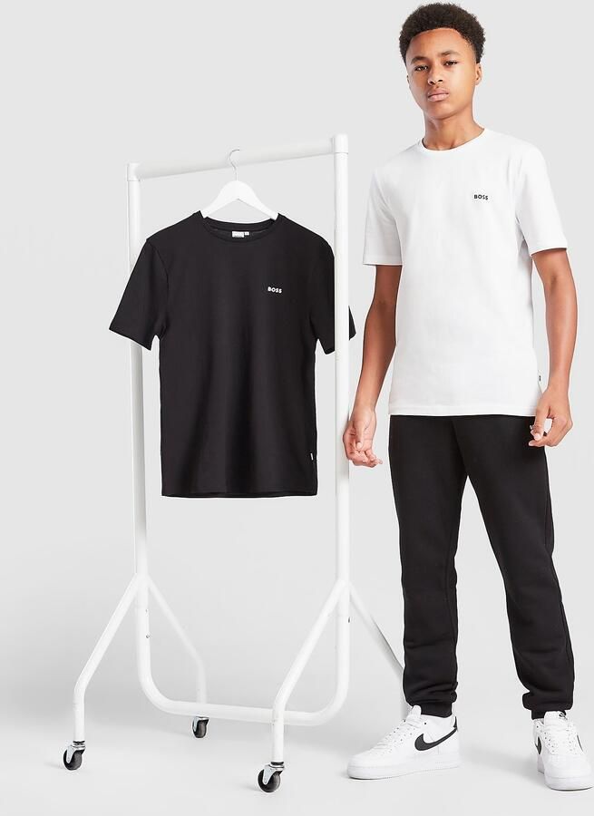 Boss 2-Pack Small Logo T-Shirt Junior Wit Kind Wit