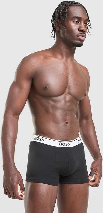 Boss Boxershorts van katoenmix in set van 3 model 'TRUNK 3P POWER' - Foto 4