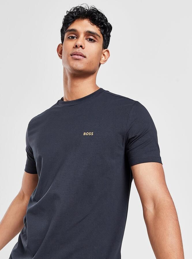 Boss Core T-Shirt Blauw- Heren Blauw