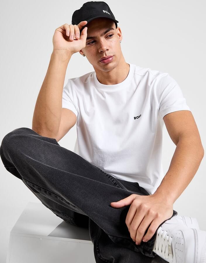 Boss Core T-Shirt White- Heren White