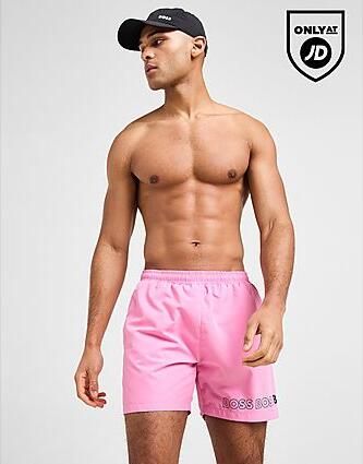 Boss Dolphin Swim Shorts Pink- Heren Pink
