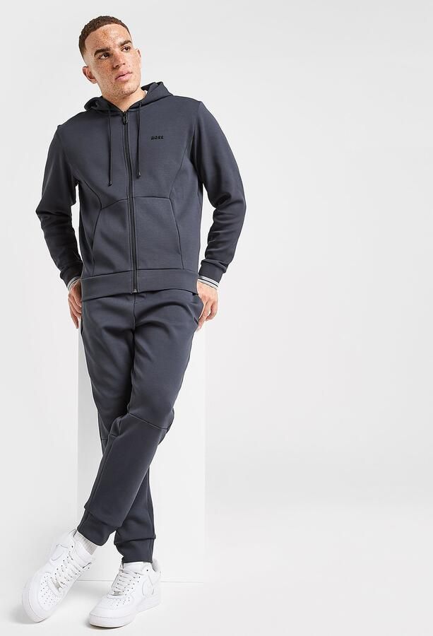 Boss Full Zip Hoodie Blauw- Heren Blauw