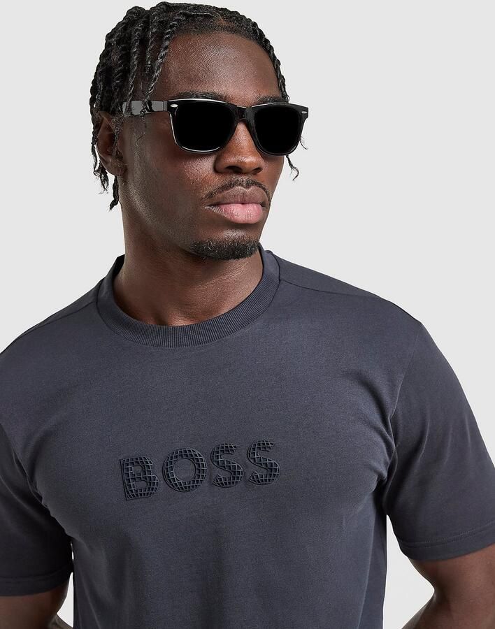 BOSS Green Regular fit T-shirt van puur katoen Model 'TS_TERRACE'