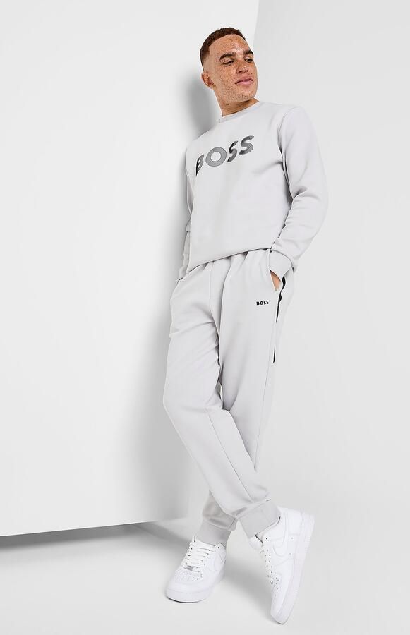 Boss Hadiko Tape Joggers Grijs- Heren Grijs