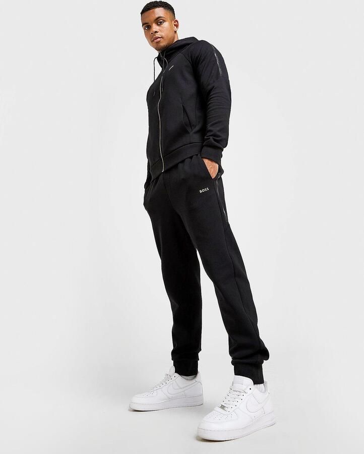Boss Hadiko Tape Joggers Zwart- Heren Zwart