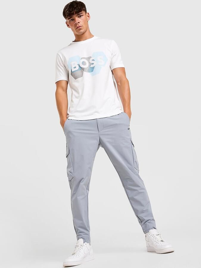 Boss Hex T-Shirt Wit- Heren Wit