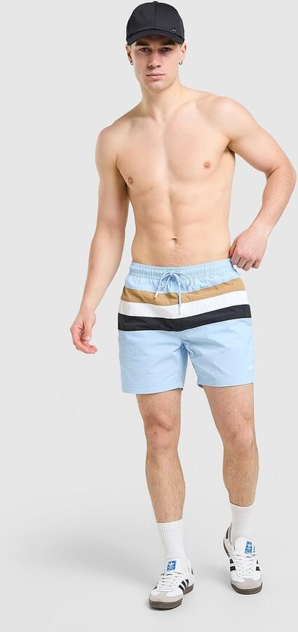 Boss Louis Swim Shorts Blauw- Heren Blauw