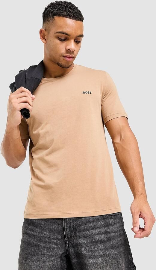 Boss Regular fit T-shirt van katoenmix model 'MIX&MATCH T-SHIRT R' - Foto 3