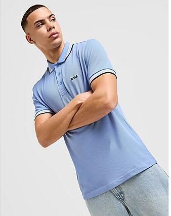 Boss Paddy Polo Shirt Blue- Heren Blue
