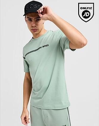 Boss Pixel T-Shirt Green- Heren Green