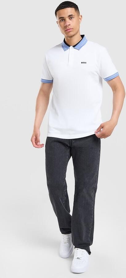 BOSS Green regular fit poloshirt van katoenmix model 'PL_Member' - Foto 3