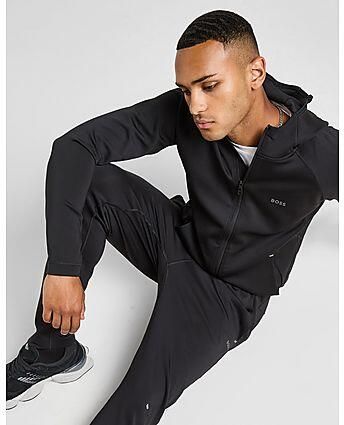 Boss Sicon Active Full Zip Hoodie Black- Heren Black