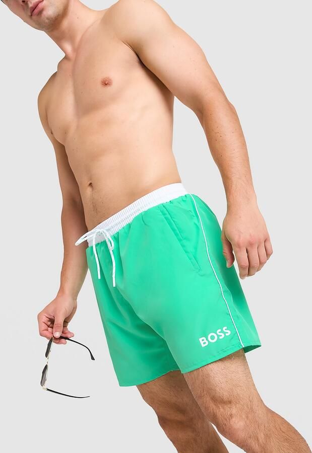 Boss Starfish Swim Shorts Groen- Heren Groen