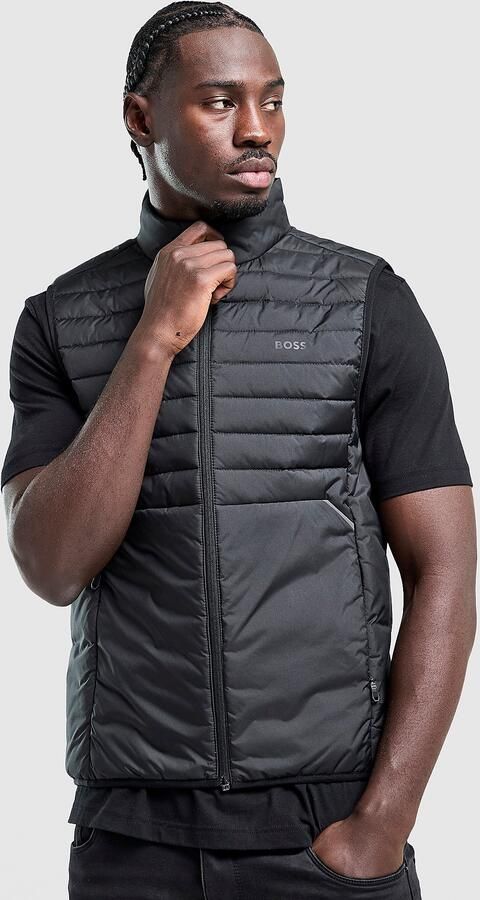 BOSS GREEN Bodywarmer V Urbanex Vest met zachte stretch-inzetten en reflecterende details - Foto 7