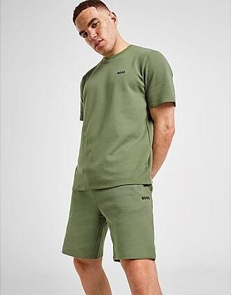 Boss Regular fit sweatshorts van katoenmix