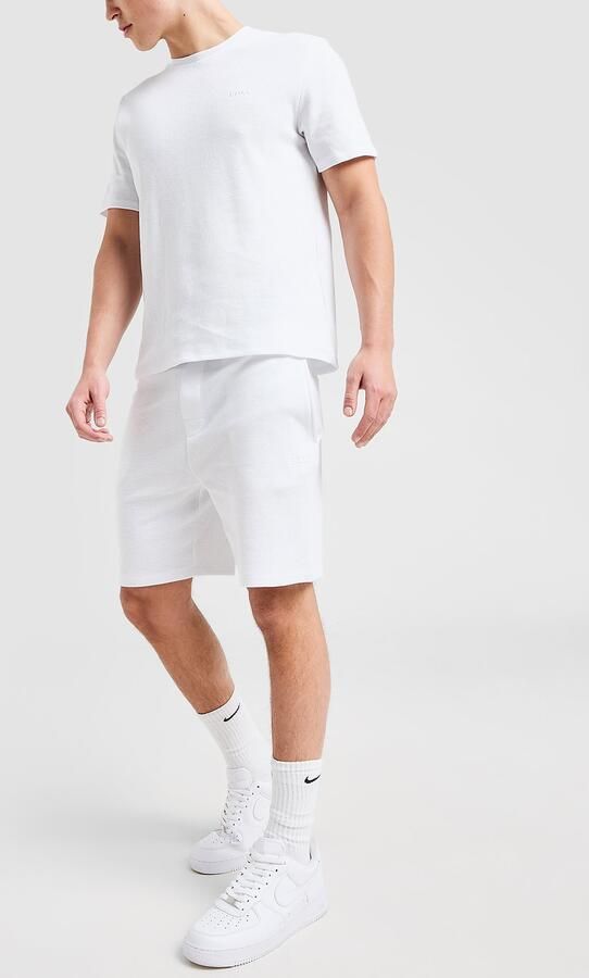 Boss regular fit sweatshort van katoenmix model 'WAFFLE SHORTS' - Foto 3