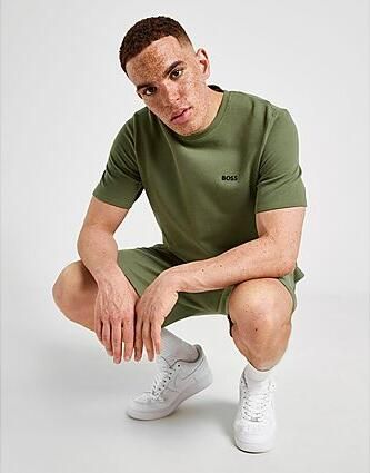 Boss Regular fit T-shirt met wafellook - Foto 7