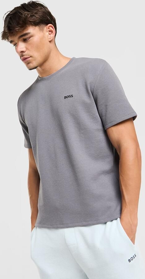 Boss Regular fit T-shirt van katoenmix - Foto 3