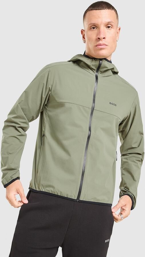 Boss Woven Jacket Groen- Heren Groen