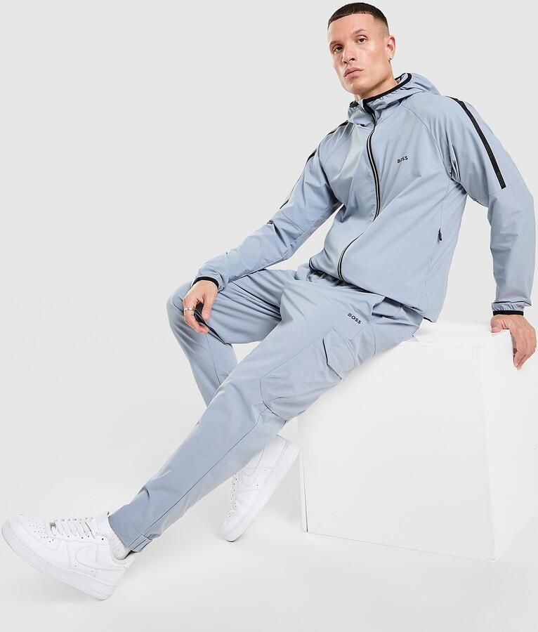 Boss Woven Track Pants Grijs- Heren Grijs