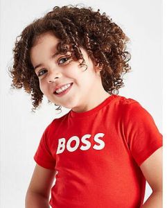 Boss Large Logo T-Shirt Infant Red