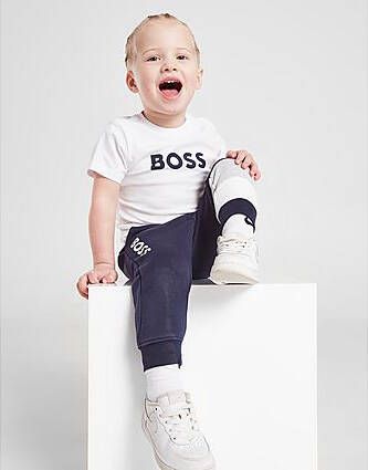 Boss Large Logo T-Shirt Infant White