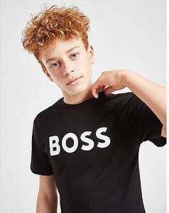 Boss Large Logo T-Shirt Junior Black Kind