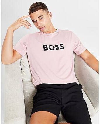 Boss Octopus Logo T-Shirt Pink- Heren