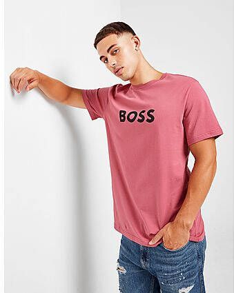 Boss Octopus T-Shirt Pink- Heren