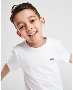 Boss Small Logo T-Shirt Children White Kind