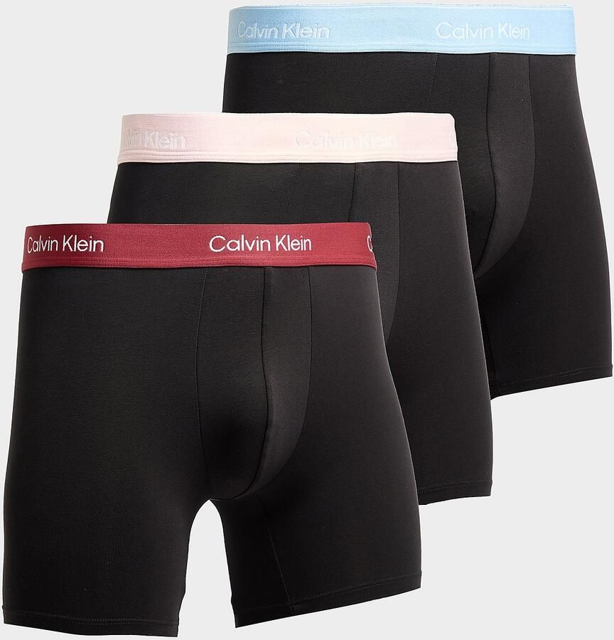Calvin Klein Underwear Boxershort met elastische band met logo in een set van 3 stuks - Foto 2
