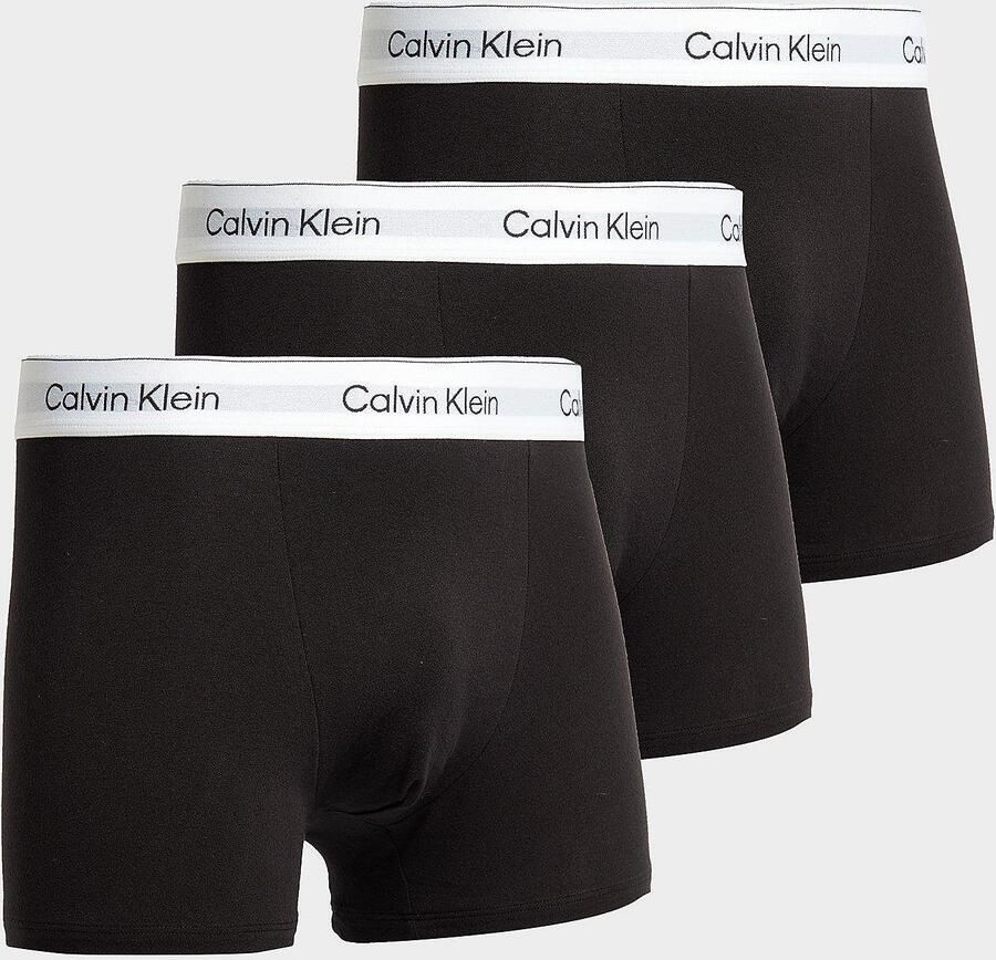 Calvin Klein Underwear Broek met elastische band met logo in een set van 3 stuks - Foto 4
