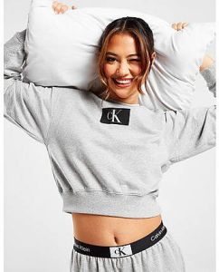Calvin Klein CK96 Crew Sweatshirt Grey- Dames