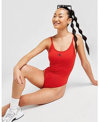 Calvin Klein Jeans CK96 Swimsuit Red- Dames