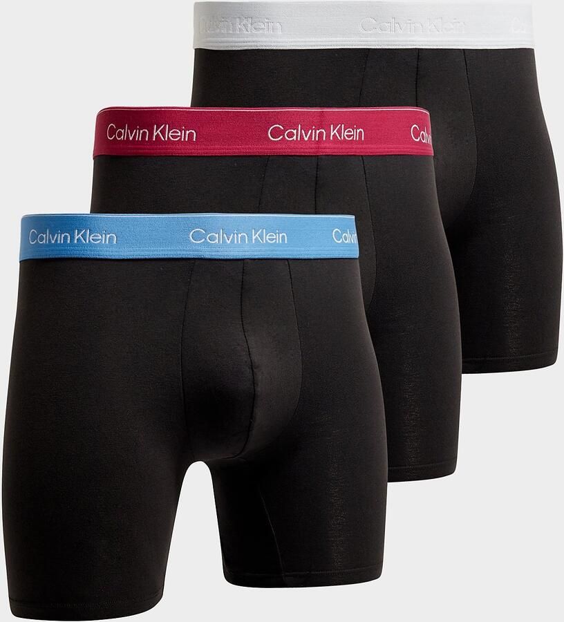 Calvin Klein Underwear 3-Pack Icon Boxers Zwart- Heren Zwart