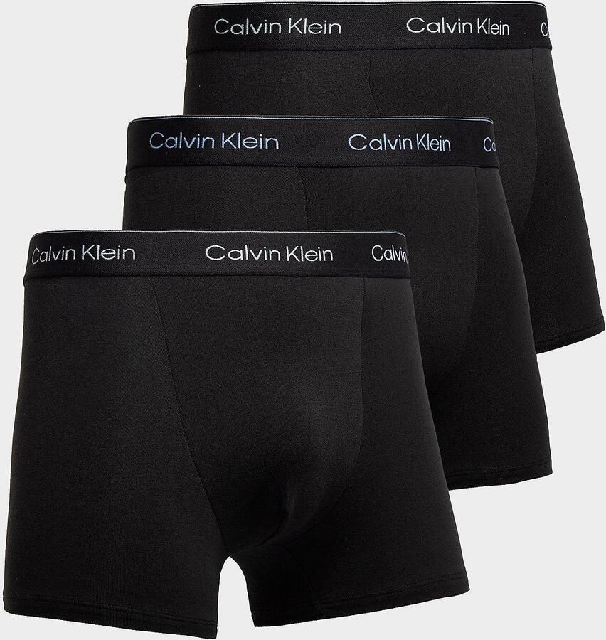 Calvin Klein Underwear 3-Pack Icon Relaxed Trunks Zwart- Heren Zwart