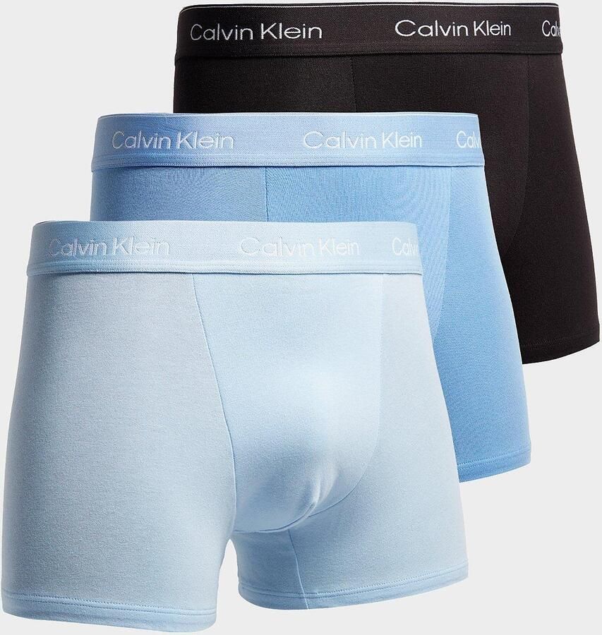 Calvin Klein Underwear Broek met elastische band met logo in een set van 3 stuks - Foto 4