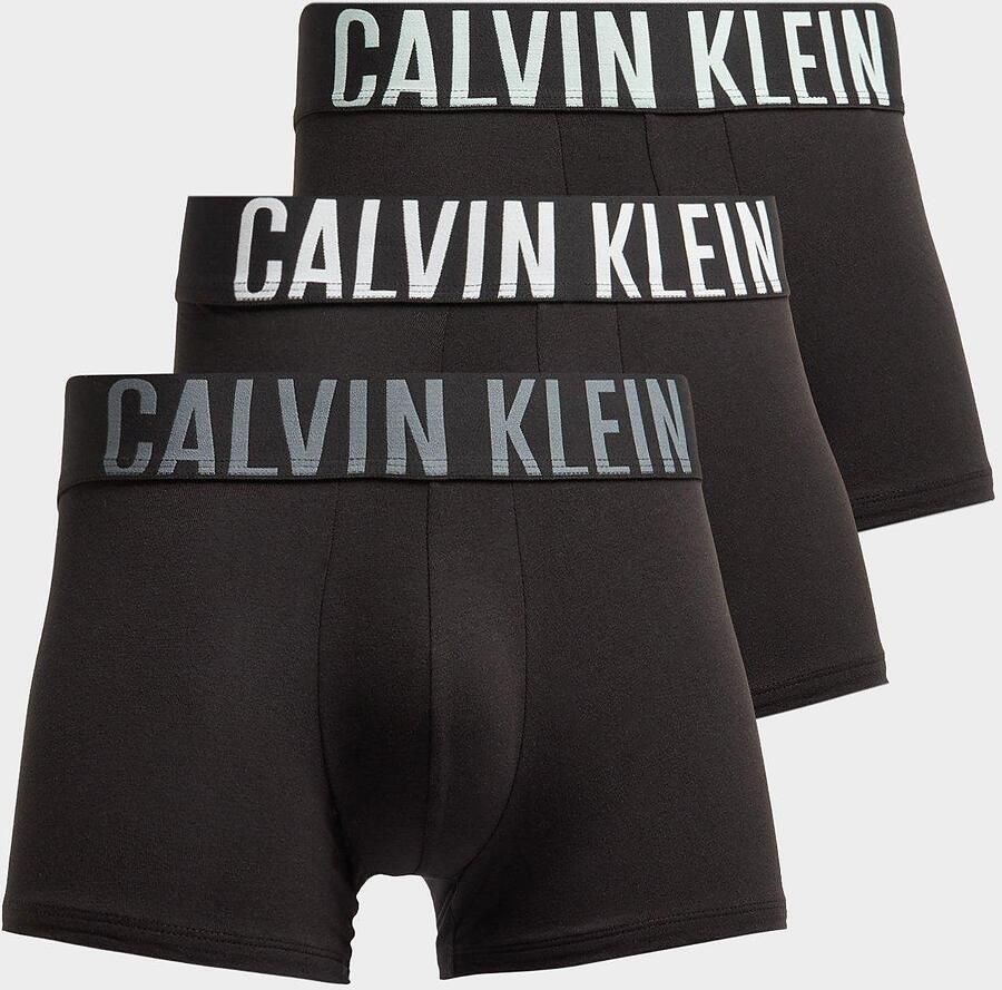 Calvin Klein Underwear 3-Pack Intense Power Cotton Trunks Zwart- Heren Zwart