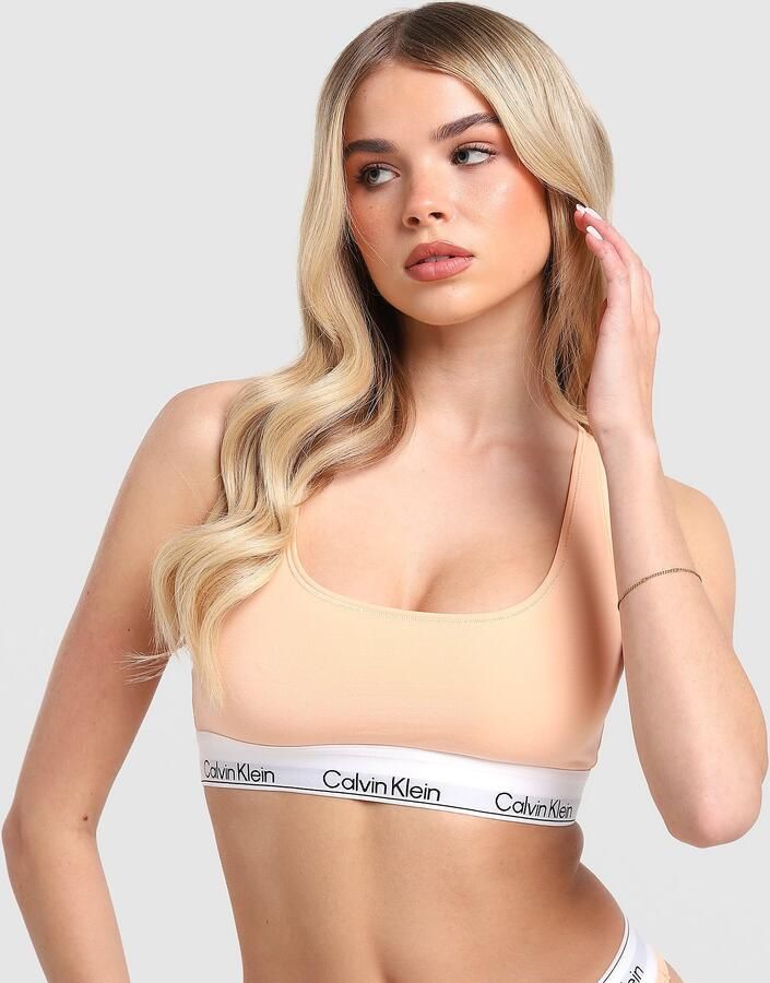 Calvin Klein Underwear Icon Cotton Bra Roze- Dames Roze