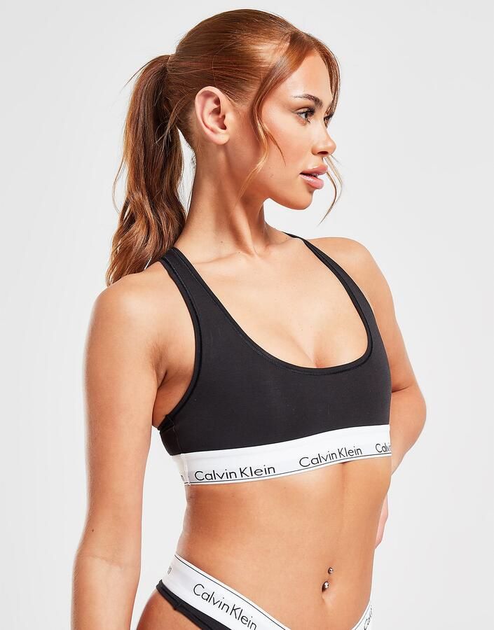 Calvin Klein Underwear Modern Cotton Bralette Dames Zwart- Dames Zwart