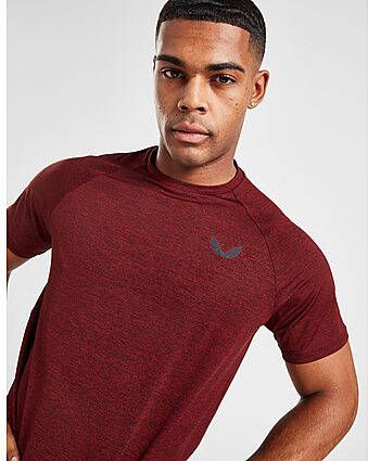 Castore Performance T-Shirt Red- Heren
