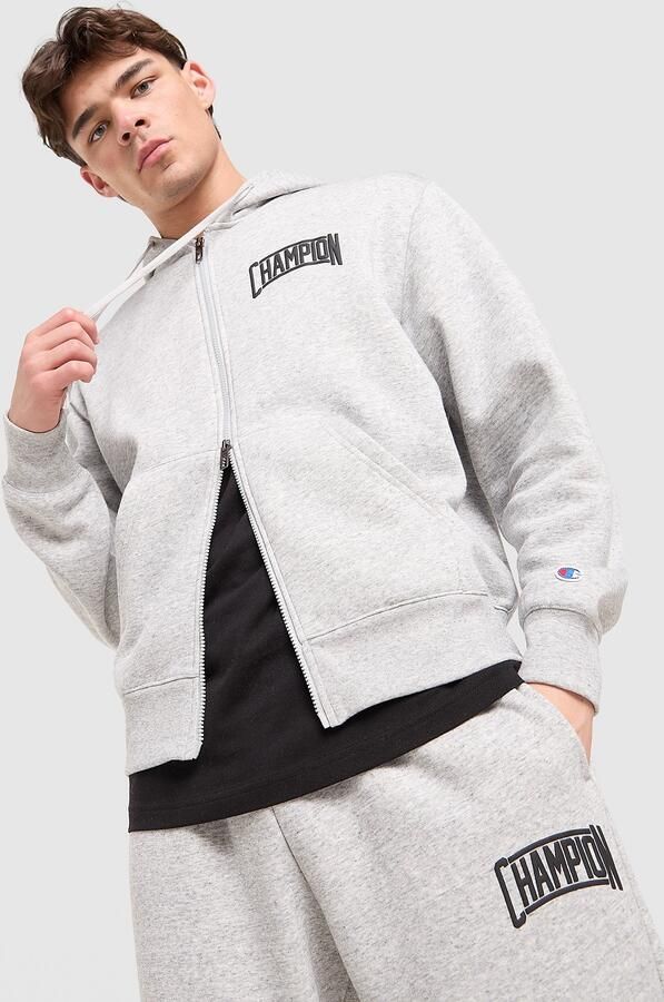Champion Sop Hoodie Grijs- Heren Grijs