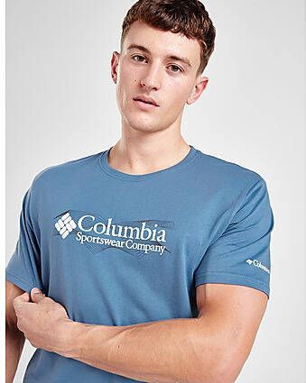 Columbia Bewley T-Shirt Blue- Heren