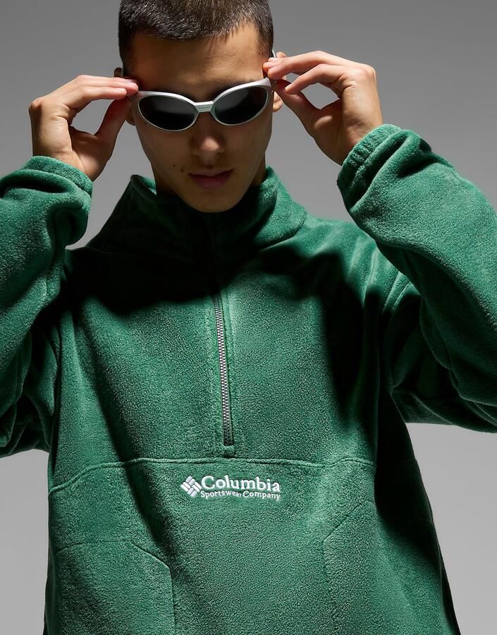 Columbia Bent Bough 1 2 Zip Fleece Groen- Heren Groen