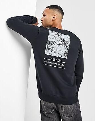 Columbia Benton Springs Crew Sweatshirt Black- Heren Black