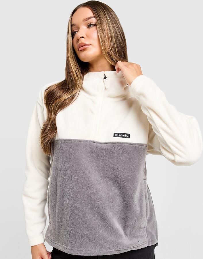 Columbia Benton Springs Fleece Hoodie Wit- Dames Wit