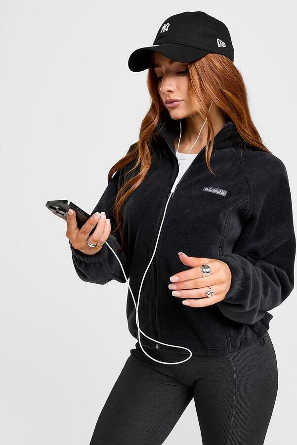 Columbia Benton Springs Full Zip Fleece Zwart- Dames Zwart
