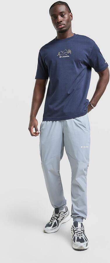 Columbia Camper T-Shirt Blauw- Heren Blauw