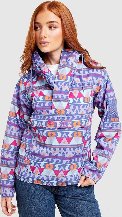 Columbia Challenger All Over Print Jacket Paars- Dames Paars