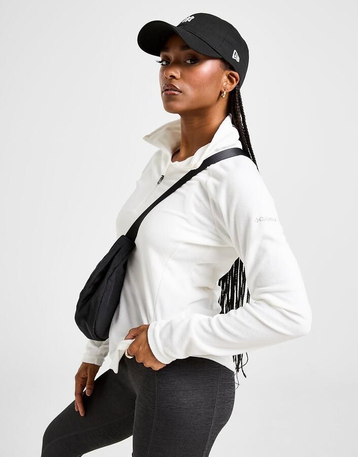 Columbia Glacial Polar Fleece 1 4 Zip Top Dames Wit- Dames Wit - Foto 2